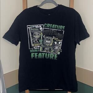 Funko Pixar Black and Green Graphic Tee Size XL